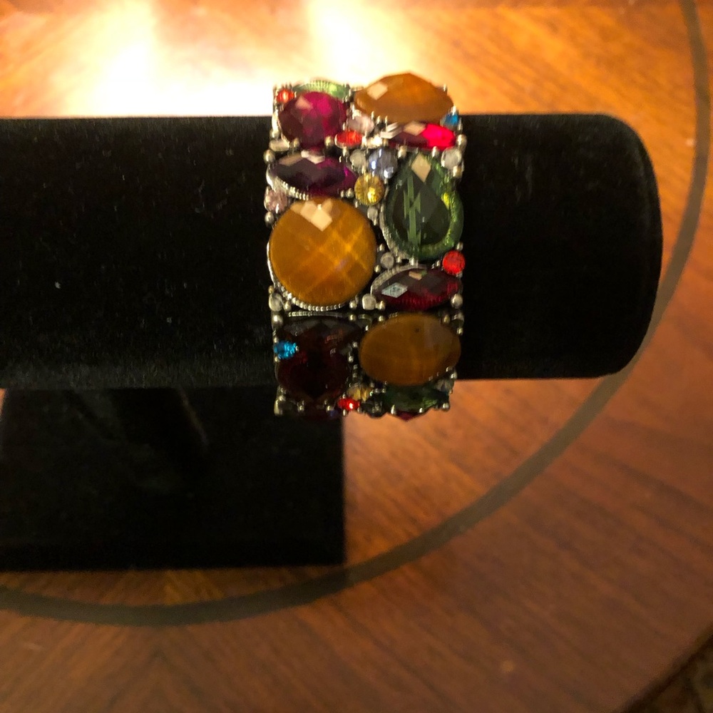 Multicolor Faux Gemstone Bracelet